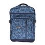Gharibo Bags School Backpack for Kids, Letters Pattern - Blue
