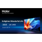 Haier 55 Inch 4K UHD Smart LED TV with Built-in Receiver - H55K80EU