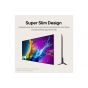 شاشة تلفزيون ال جي 75 بوصة سمارت QNED، بدقة 4K UHD، بريسيفر داخلي - 75QNED80T6B