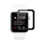 3D Tempered Glass Screen Protector for Apple Watch Series 3, 38mm - Transparent and Black