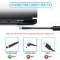 Laptop Power Charger for Dell Laptops, 180 Watt - Black