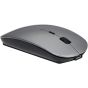 Rechargeable Wireless Optical Mouse, Gray - ZERU316