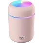 Electric Ultrasonic Humidifier, 300ml - Pink