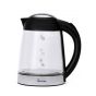 Home Electric Kettle, 1.7 Liters, 1850 Watt - Black