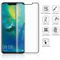 9D Screen Protector for Huawei Mate 20 Pro - Transparent   Black Frame