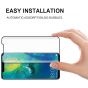 9D Screen Protector for Huawei Mate 20 Pro - Transparent   Black Frame