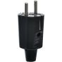 G-Power Rocket Male Plug, 16A, Black - GP129