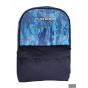 Gharibo Bags School Backpack for Kids, Ghosty Pattern - Blue and Black
