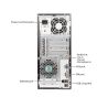 HP Pro 3500 MT Desktop PC, Intel Core i3-3220, 500GB HDD, 4GB RAM, Intel HD Graphics, FREEDOS - Black