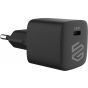 شاحن سمارت جيت، 25 وات، منفذ USB-C، اسود - SGCH-25CGaNB