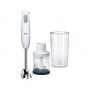 Braun MultiQuick 1 Hand Blender with chopper, 450 Watt, White/ Grey- MQ 120 Pesto