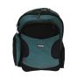 Gharibo Bags School Backpack With Pencil Case for Kids, Solid Pattern - Turquoise and Black
