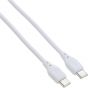 WIWU Pioneer USB-C Cable, 1 Meter, White - Wi-C002 