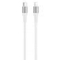 كابل USB-C الى لايتنينج فيدفي، 30 وات، 1 متر، ابيض - CB4038C&i 