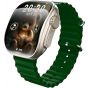 X10 ULTRA 3 Curved Smart Watch, 1.3 Inch - Green