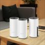 Tp-link AC1200 Home Mesh WiFi System, 3 Units, White - Deco M4