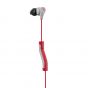 Skullcandy Method Sport Earphones, Grey and Red - S2CDY-K605