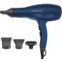 Rush Brush D3 Ultra Hair Dryer with Attachments, 2400 Watt, 3 Temperatures - Navy