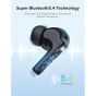 RAVPower Studio Earbuds, IPX5 Waterproof, Black - RP-BH1018