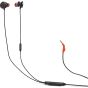 JBL Quantum 50 In Ear Wired Gaming Earphone with Mic - Black