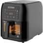 Black + Decker Digital Air Fryer, 8 Liters, 1700 Watt, Black - SAF80W-B5