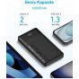 Anker 324 Power Bank, 10000mAh, 2 Ports - Black