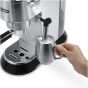 DeLonghi Dedica Pump Espresso and Coffee Machine, Silver - Ec.685.M