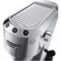 DeLonghi Dedica Pump Espresso and Coffee Machine, Silver - Ec.685.M