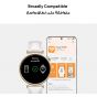 ساعة سمارت هواوي GT4،  هيكل ذهبي - سوار ابيض