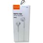 Vidvie Wired Earphones, White- HS662 