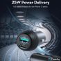 RAVPower Car Charger, 49 Watt, 2 USB Ports, Black - RP-VC030