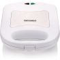 Media Tech 3 in 1 Sandwich Maker, 700 Watt, White- MT-SM206