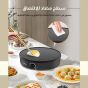 Sokany Pancake and Crepe Maker, 1000 Watt, Black- SK-BBQ-842