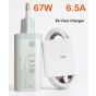 Wall Charger, 67 Watt, with Type-C USB Cable, White-  MDY-K50-EF
