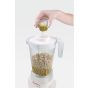 Moulinex Genuine Blender with 2 Grinders, 400 Watt, White - LM2421EG
