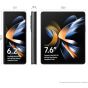 سامسونج جالكسي Z فولد 4 بشريحتين، 256 جيجا، رام 12 جيجا، شبكة 5G - اسود، بدون ضمان