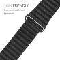 Compatible with Apple Watch band 44mm/42mm, Leather Loop Band with Magnetic Closure Compatible with Apple Watch Series 4/3/2/1 (Black)