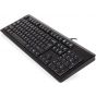 A4tech Wired Keyboard, Black - KR-92