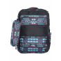 Gharibo Bags School Backpack With Pencil Case For Kids, Motif Pattern - Grey
