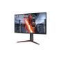 LG Ultra Gear 27 Inch Gaming Monitor, 144Hz, Black - 27GN65R-B