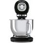 Smeg Stand Mixer With Attachments, 4.8 liters, 800 watts, Black - ‎‎SMF03BLEU