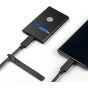 محرك اقراص SSD خارجي هيك فيجين، 1 تيرا، اسود - Elite 7