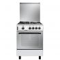 Fresh Rainbow Gas Cooker, 4 Burners, Stainless Steel - 500017269