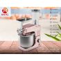 Rafal 3 In 1 Multifunctional Meat Mincer with Stand Mixer and Blender, 10 Liters, 2200 Watts, Rose Gold - RA0540