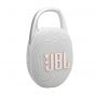 JBL Clip 5 Bluetooth Speaker, White - JBLCLIP5WHTAM