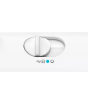 Philips Essential Air Styler, 800 Watt, White - HP8663-00