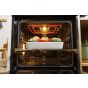 Gorenje Built In Electric Oven, with Grill, 60 CM, 77 Liters, Black - BOS6737E13BG