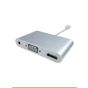 موزع USB بعدد 3 منافذ، فضي