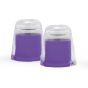 Hawaii Blender Set, 2 Liters, 400 Watt, White and Purple - HW-BL700