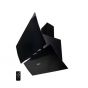 Teva AUTOTEVA Built-In Decorative Glass Digital  Hood, 90Cm - Black